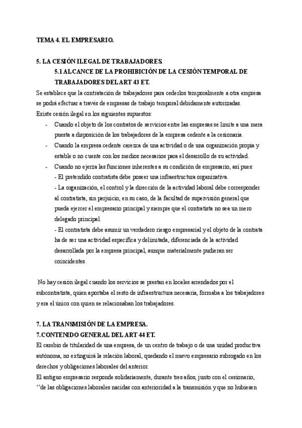 Apuntes De Grado En Relaciones Laborales Y Recursos Humanos UA