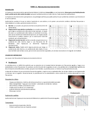 Miniatura del documento Tema 11. Hipoacusia neurosensorial.pdf