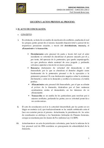 Miniatura del documento LECCION 5 ACTOS PREVIOS AL PROCESO.pdf