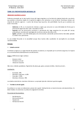 Miniatura del documento Tema 18 - Fisiopatología arterial (II).pdf