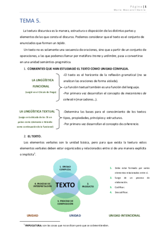 Miniatura del documento TEMA 5. LA TEXTURA DISCURSIVA..pdf