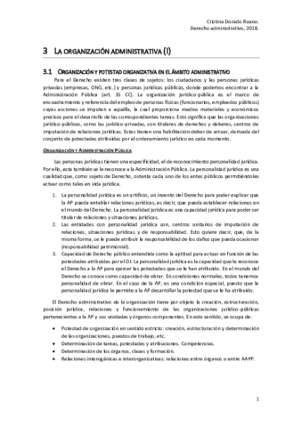 Miniatura del documento Tema 3 La organización administrativa I.pdf