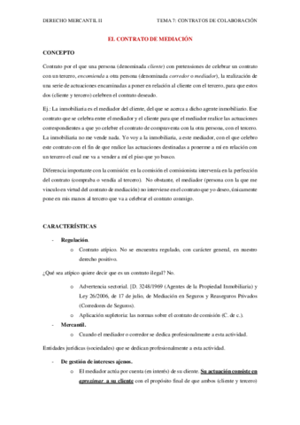 Miniatura del documento TEMA 7 (2ª PARTE) EL CONTRATO DE MEDIACIÓN.pdf