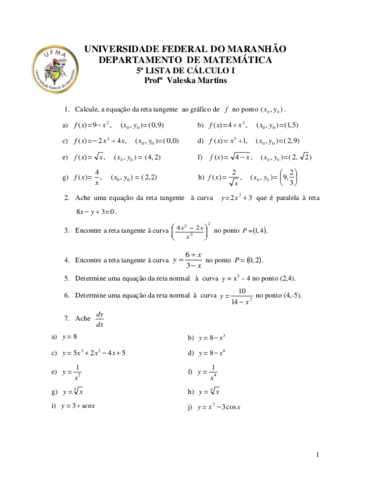 Miniatura del documento 5ª-Lista-CALCULO-DIFERENCIAL-1-2017-2.pdf