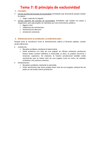 Miniatura del documento Tema 7 - El principio de exclusividad.pdf