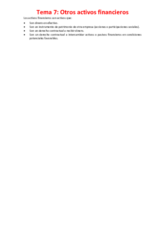 Miniatura del documento Tema 7 - Otros activos financieros.pdf