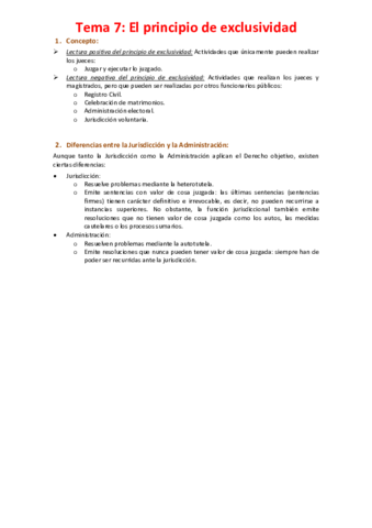 Miniatura del documento Tema 7 - El principio de exclusividad.pdf