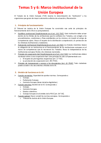 Miniatura del documento Tema-5-y-6-Marco-institucional-de-la-Union-Europea.pdf