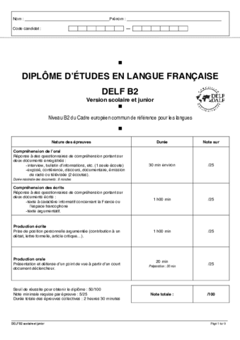 Miniatura del documento Examen Delf B2 1.pdf