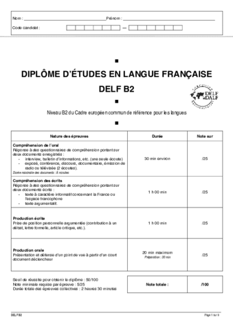 Miniatura del documento Examen Delf B2 4.pdf