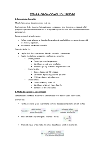 Miniatura del documento TEMA 4-DISOLUCIONES. SOLUBILIDAD