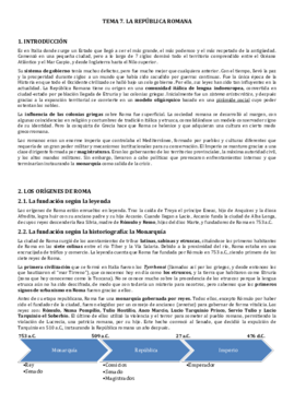 Miniatura del documento TEMA 7. La República Romana.pdf