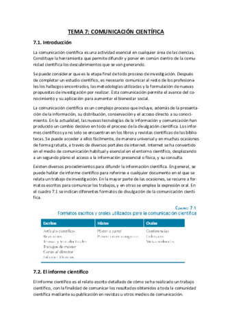 Miniatura del documento Tema-7-Comunicacion-cientifica.pdf