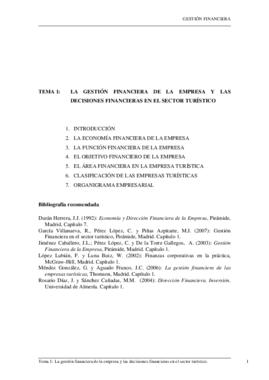 Miniatura del documento TEMA 1. GESTIÓN FINANCIERA DE LA EMPRESA Y DECISIONES FINANCIERAS SECTOR TURÍSTICO.pdf