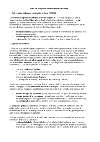 Miniatura del documento Tema 21. Enfisema pulmonar.pdf