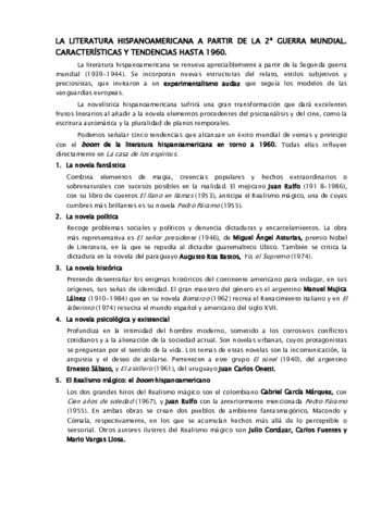 Miniatura del documento Laliteraturahispanoamericanaapartirdela2aGuerramundial.pdf