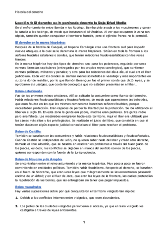 Miniatura del documento Historia-del-derecho-leccion-4-El-derecho-en-la-Peninsula-durante-la-Baja-Edad-Media.pdf
