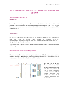 Miniatura del documento 3. Nummerical summary of data apuntes.pdf