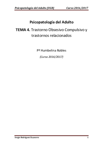Miniatura del documento TEMA 4 Psicopatología.pdf