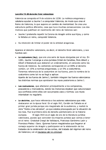 Miniatura del documento Historia-del-derecho-leccion-11-el-derecho-foral-valenciano.pdf