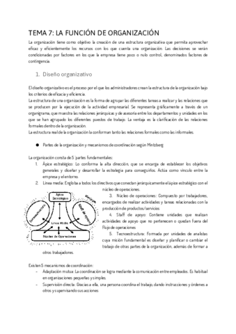 Miniatura del documento FADE TEMA 7- LA FUNCIÓN DE ORGANIZACIÓN.pdf