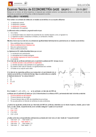 Miniatura del documento 17-18 GADE ECONOMETRIA EXAMEN 1 SOL.pdf