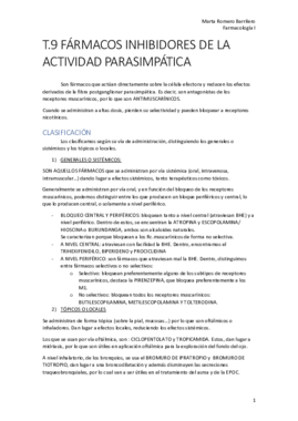Miniatura del documento T.9 FÁRMACOS INHIBIDORES DE LA ACTIVIDAD PARASIMPÁTICA.pdf