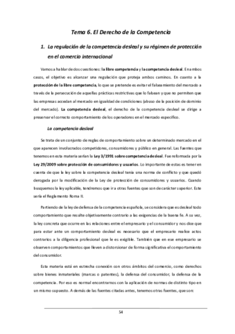 Miniatura del documento Tema 6. El Derecho de la Competencia.pdf