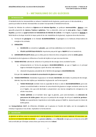 Miniatura del documento Bioquímica básica tema 5 - Glúcidos - Elena Díaz Fernández.pdf
