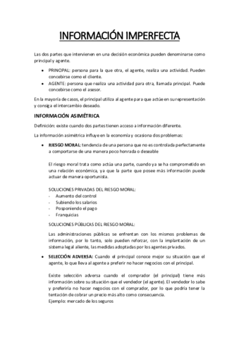 Miniatura del documento Resumen TEMA 12 Infromación imperfecta pdf.pdf