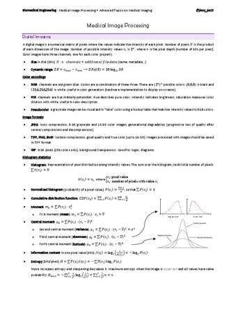 Miniatura del documento Summary-on-Medical-Image-Processing.pdf