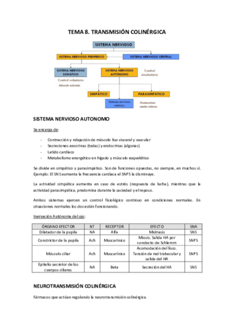 Miniatura del documento T8. TRANSMISIÓN COLINÉRGICA.pdf