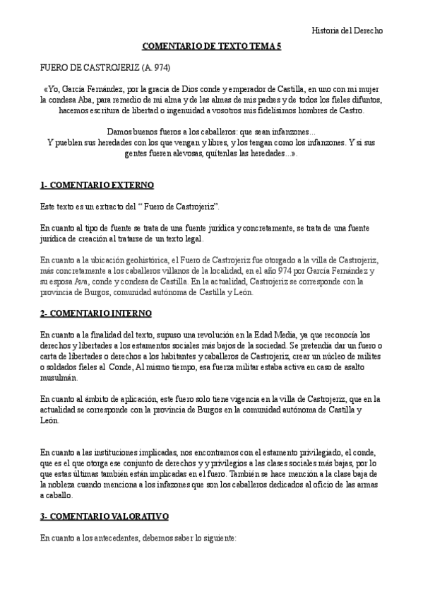 Miniatura del documento Comentario-de-texto-Tema-5-Historia-del-Derecho.pdf