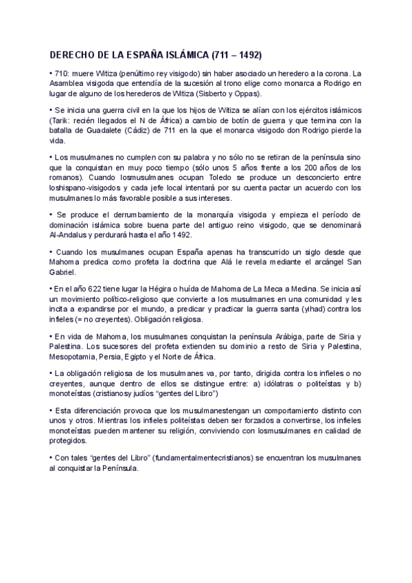 Miniatura del documento Tema 4. Derecho de la España Islámica.pdf