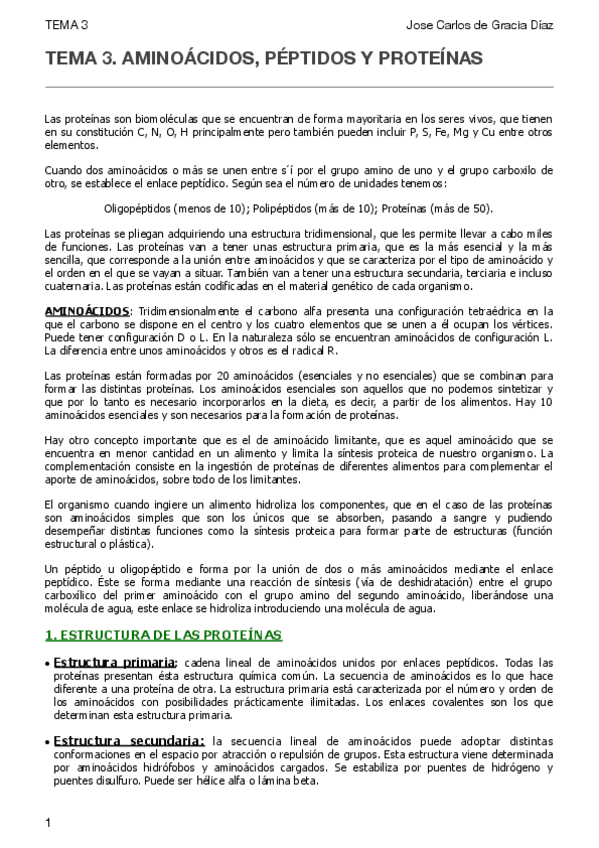 Miniatura del documento TEMA 3. AMINOÁCIDOS- PÉPTIDOS Y PROTEÍNAS.pdf