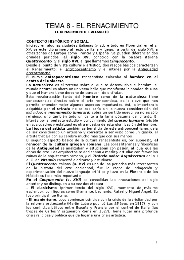 Miniatura del documento TEMA 8- El renacimiento (apuntes).docx
