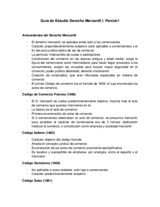 Miniatura del documento Guia-de-Estudio-Derecho-Mercantil-I-Parcial-I.pdf