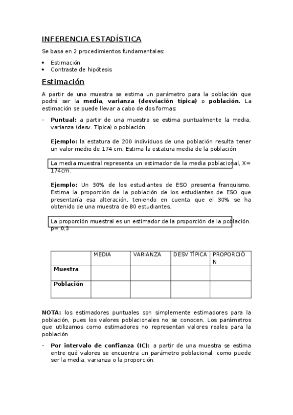 Miniatura del documento INFERENCIA ESTADÍSTICA.docx