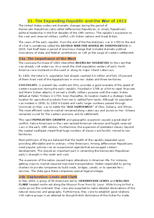 Miniatura del documento 9.-Historia-Norteamericana.-The-Expanding-Republic-and-the-War-of-1812-21.pdf