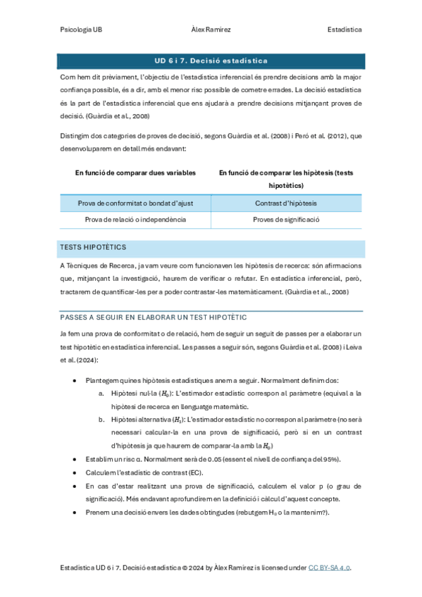 Miniatura del documento UD 6 i 7: Decisió estadística.pdf