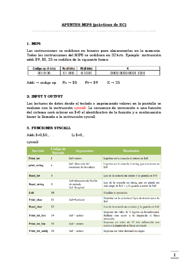 Miniatura del documento Resumen-MIPS-lenguaje-ensamblador.pdf
