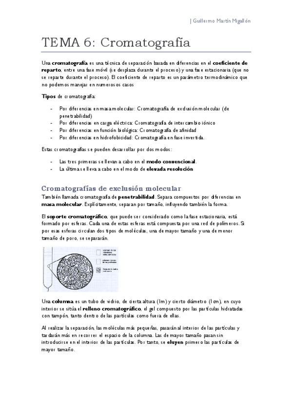 Miniatura del documento TEMA 6. Cromatografía.pdf