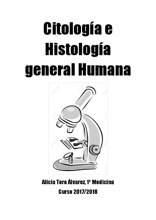 Miniatura del documento Citología e Histología general Humana.pdf