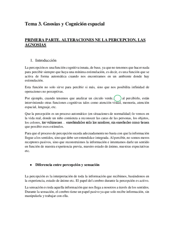 Miniatura del documento Tema 3. Gnosias y Cognición Espacila.pdf