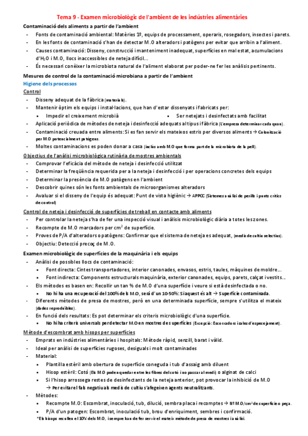 Miniatura del documento Tema-9-Examen-microbiologic-de-lambient-de-les-industreis-alimentaries.pdf