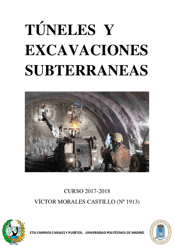 Miniatura del documento Apuntes TUNELES Y EXCAVACIONES SUBTERRANEAS.pdf