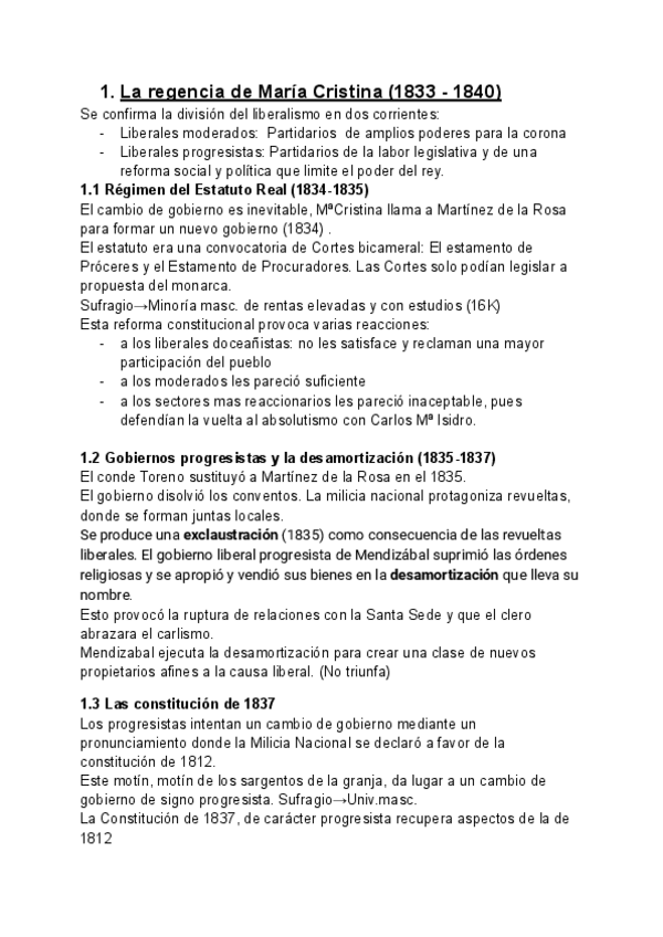 Miniatura del documento La-regencia-de-Maria-Cristina (1833-1840) y-la-de-Espartero (1840-1843).pdf
