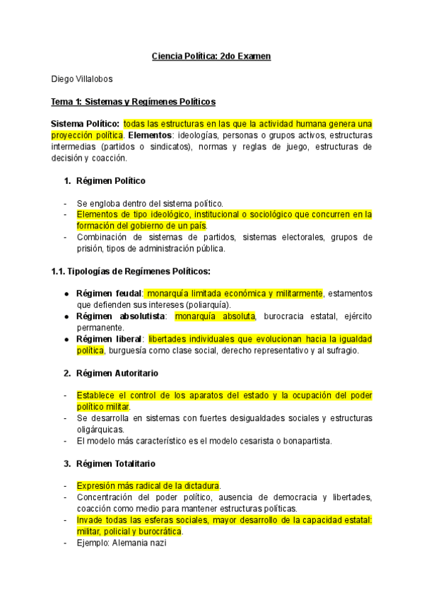 Miniatura del documento 2do Examen - Ciencia Política.pdf
