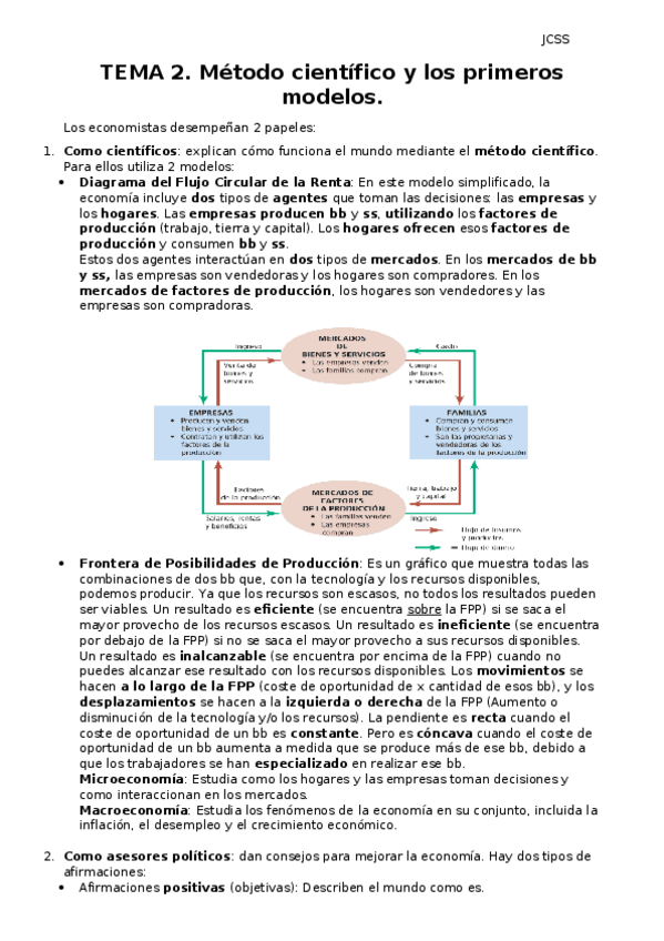 Miniatura del documento Apuntes de Teoría Economica Tema 2.docx