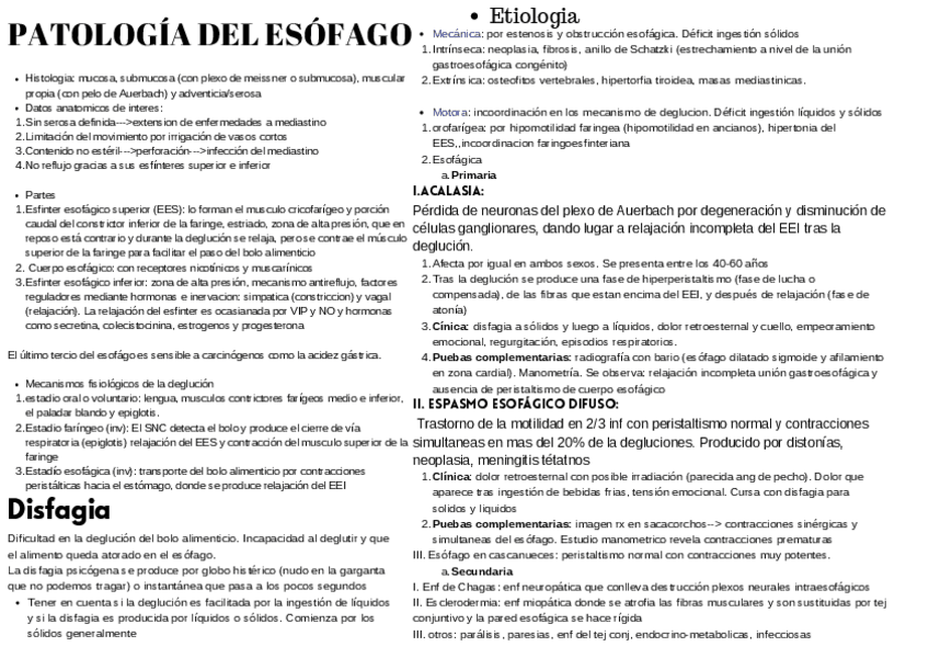 Miniatura del documento PATOLOGIA-ESOFAGO-resumen.pdf